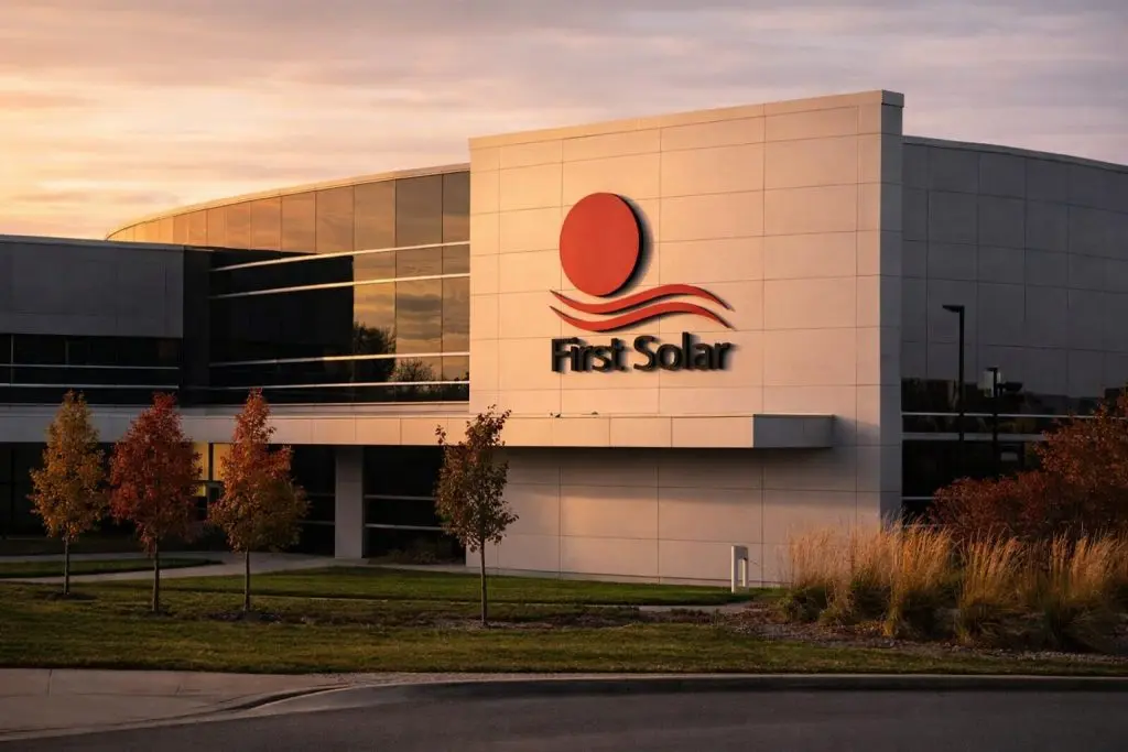 First Solar stock jolts traders after weak 2026 outlook; tariffs and permitting delays loom