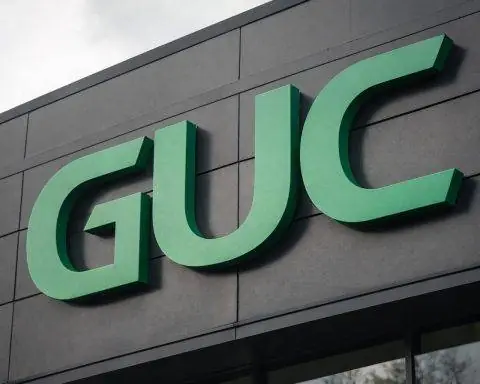 Global Unichip (3443) stock slips on margin squeeze; next catalyst is Feb. 10 revenue data