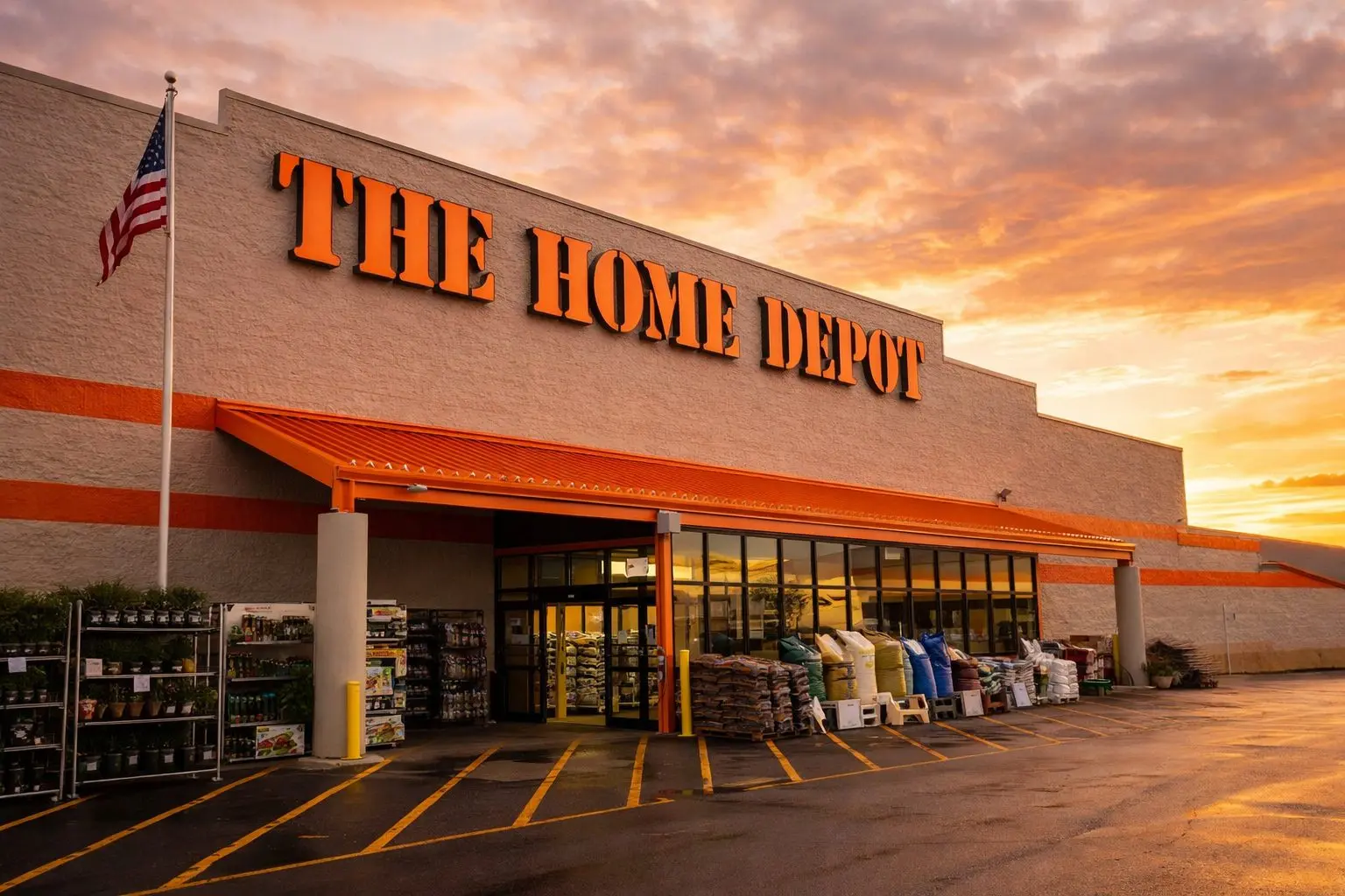 Home Depot stock slips ahead of earnings as traders brace for a 4% swing