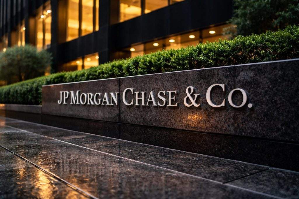 JPMorgan stock drops as payrolls loom; exec touts “excellent” deal pipeline