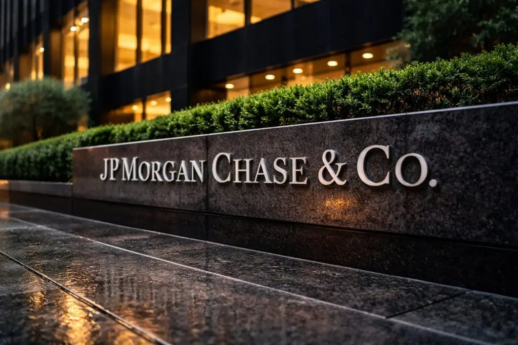 JPMorgan stock drops as payrolls loom; exec touts “excellent” deal pipeline