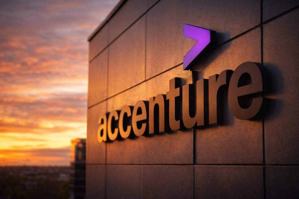 Las acciones de Accenture suben casi un 8% el jueves por la tarde tras asociación con Mistral AI
