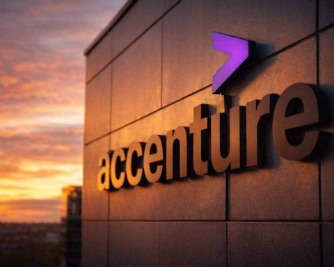 Le cours de l&rsquo;action Accenture bondit de près de 8 % jeudi soir grâce à un partenariat avec Mistral AI