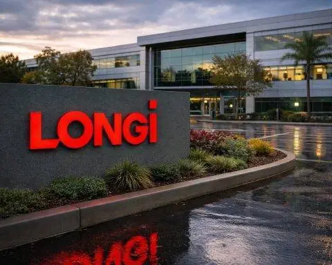 LONGi A-share price sinks 4.7% into the weekend — what China solar traders watch next
