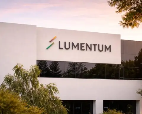 Lumentum stock jumps nearly 8% as AI capex wave lifts optics names into the weekend