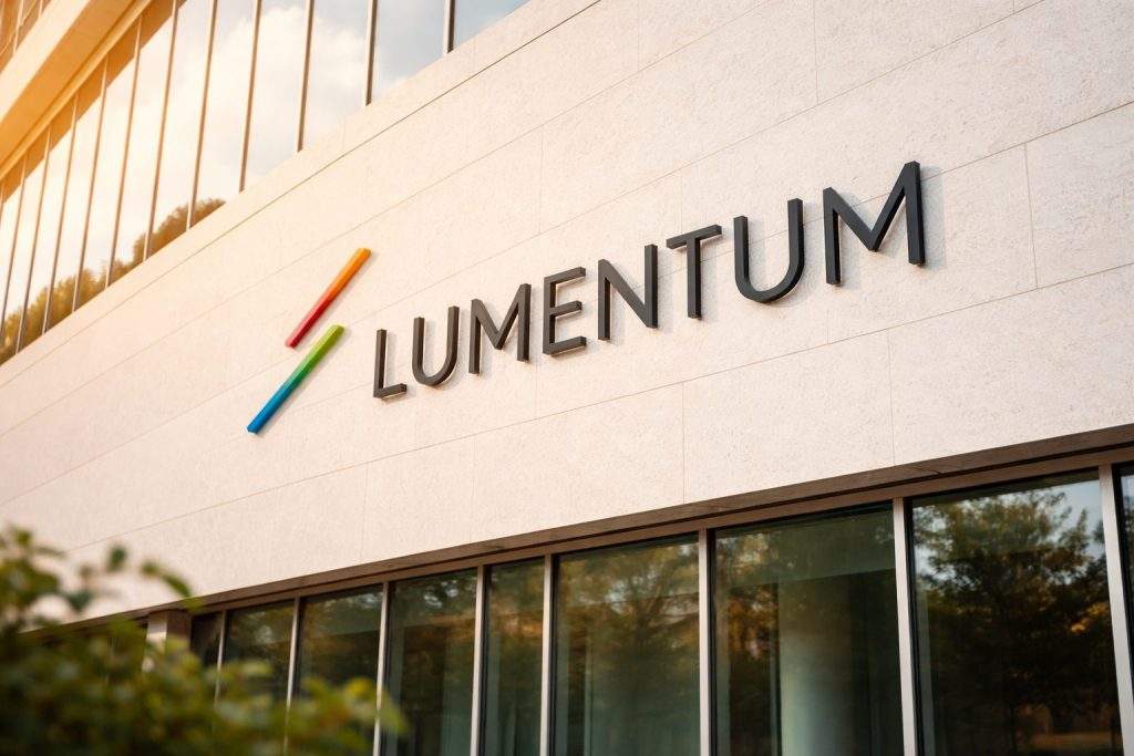 Lumentum stock price jumps after hours as AI optics orders keep NASDAQ:LITE in play
