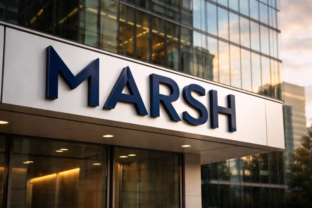 Marsh stock price (MRSH) dips as bond-sale filing lands and AI fears linger