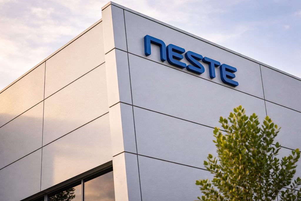 Neste Oyj stock slides as flat 2026 renewables volume outlook jars investors despite profit rebound