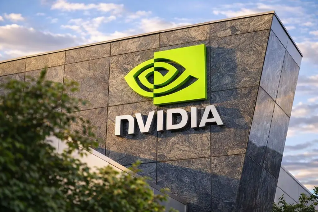 Nvidia stock price edges up as Huang calls AI disruption fears “illogical”