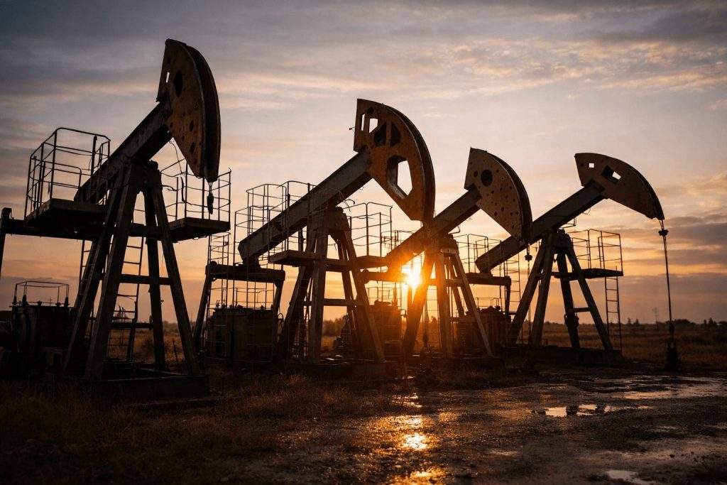 Oil prices dip after surprise U.S. stock build as Brent, WTI juggle Iran talks and OPEC+ supply