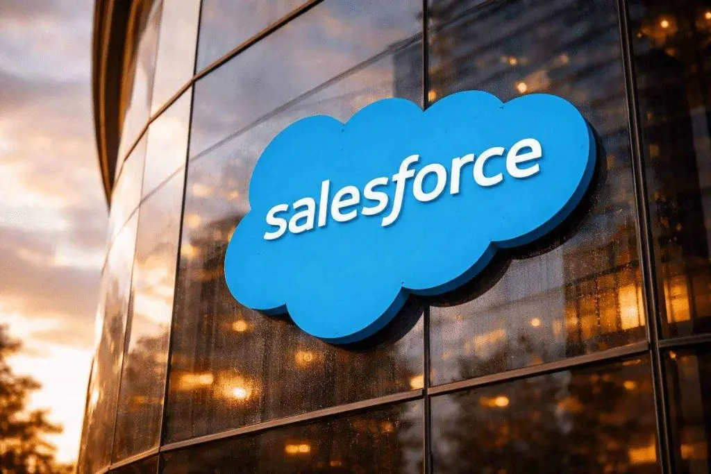 Salesforce stock price slips after hours: $50B buyback, Agentforce AI and what Wall Street watches next
