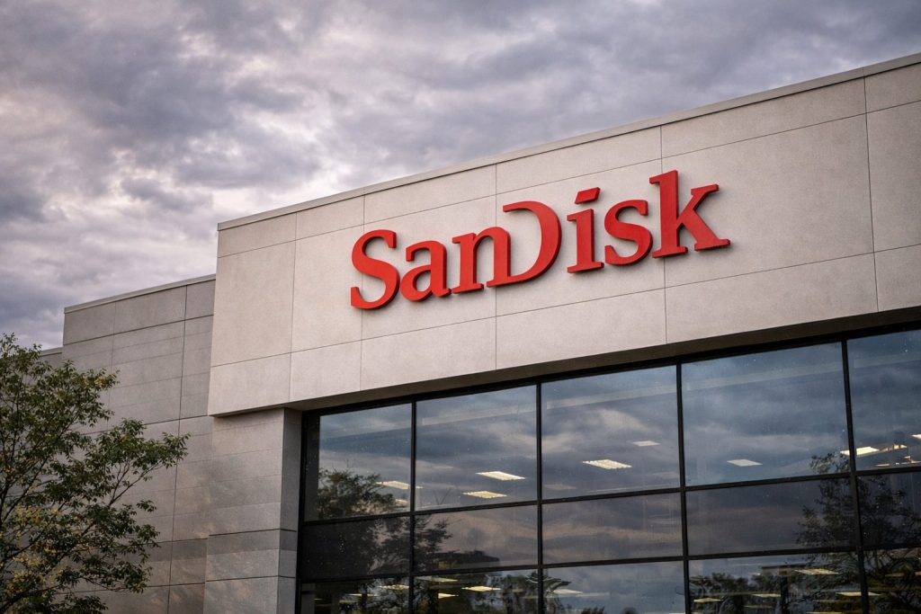 SanDisk stock drops 11% after $750–$1,000 targets pile up on AI memory demand