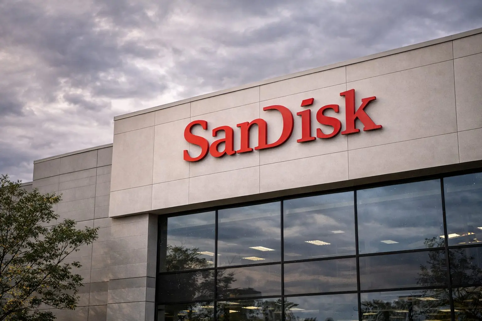 SanDisk stock drops 11% after $750–$1,000 targets pile up on AI memory demand