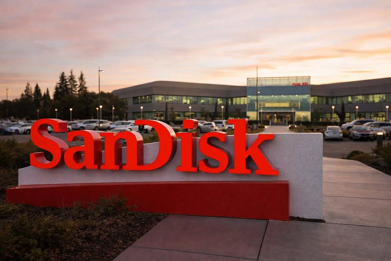 Sandisk stock jumps at the open as upbeat outlook keeps the AI-memory trade in focus