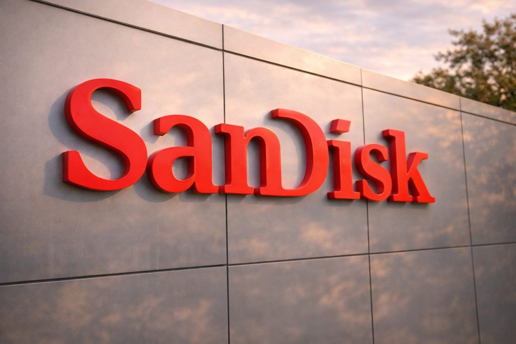 Sandisk stock price: why SNDK is moving again today after a 15% jump