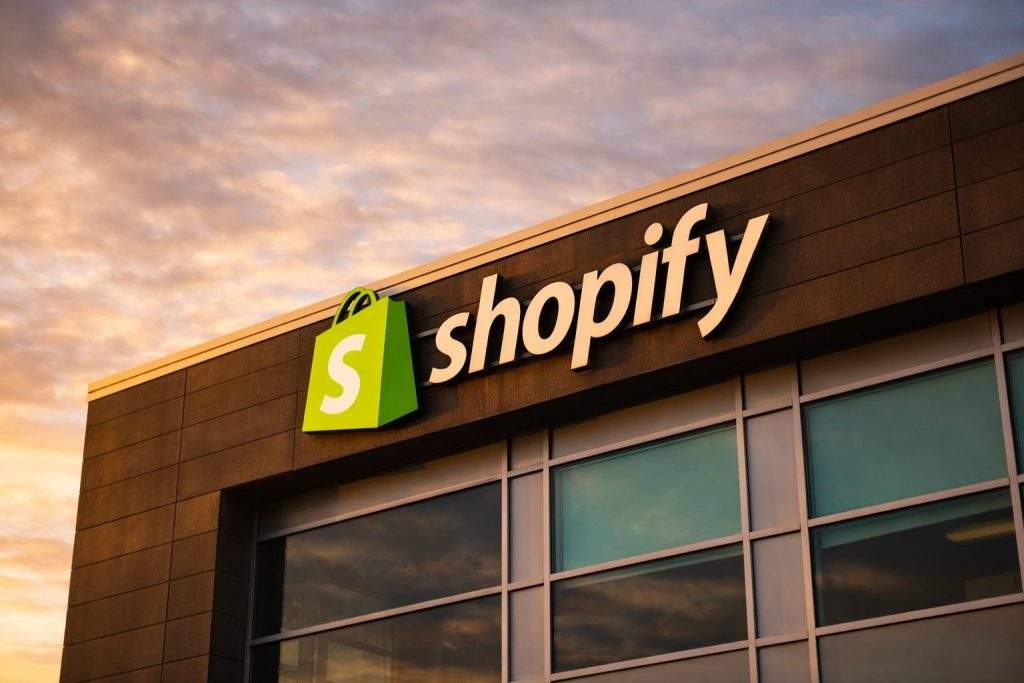 Shopify stock price slides 7% as tariff fog, AI jitters squeeze software names