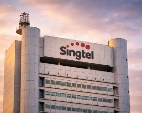 Singtel share price edges up as Nxera opens Tuas AI-ready data centre, cyber risk lingers