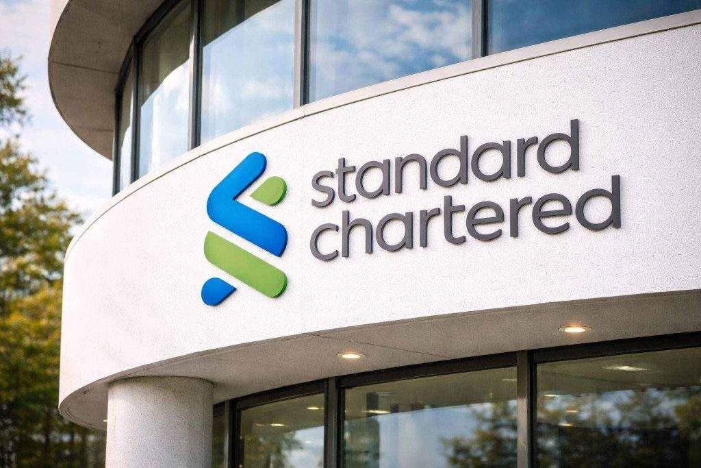 Standard Chartered shares slide after CFO quits for Apollo as results near