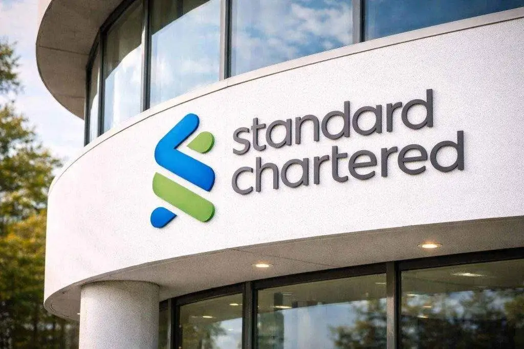 Standard Chartered shares slide after CFO quits for Apollo as results near