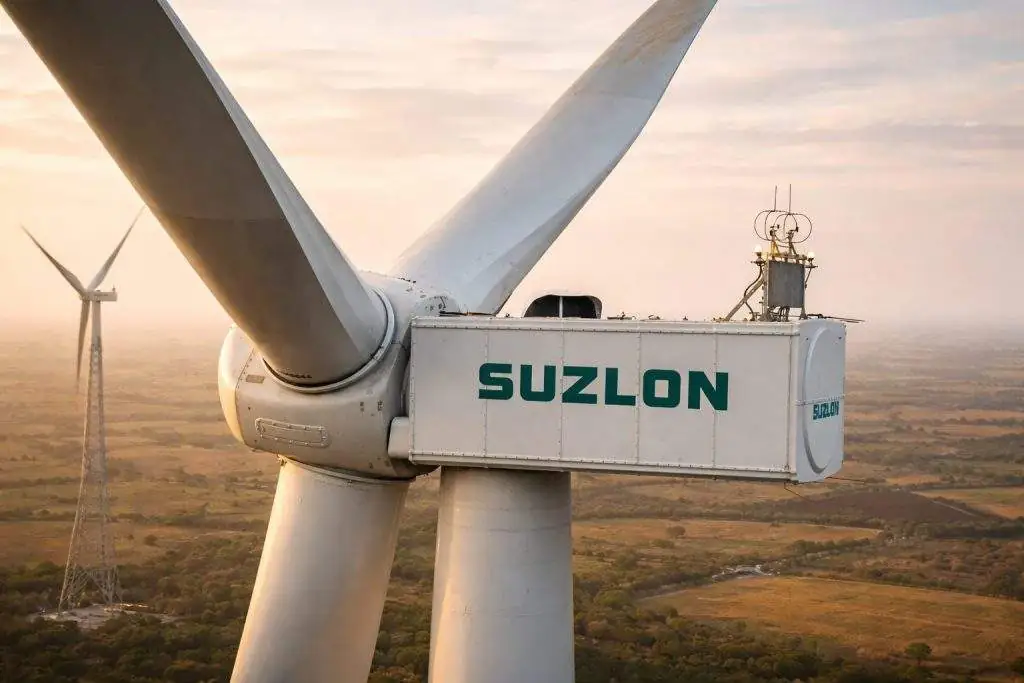 Suzlon Energy Q3 results: Profit up 15%, revenue jumps 42% — but shares still slide
