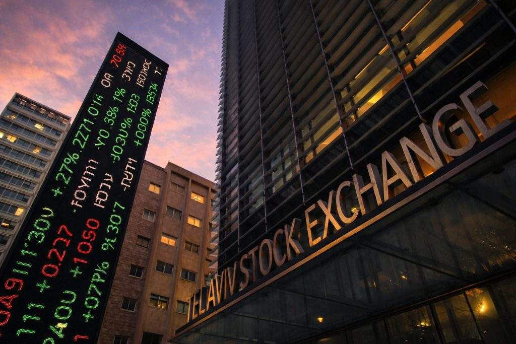 Tel Aviv Stock Exchange stock jumps 6% into weekend as volume bets return