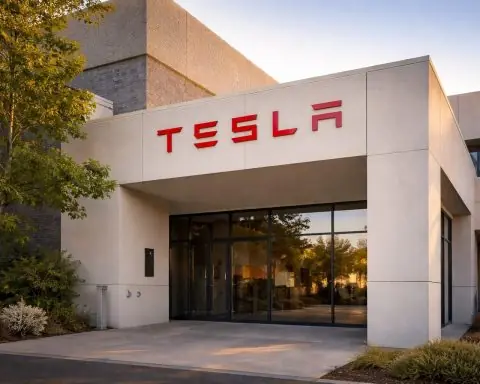 Tesla stock jumps late week as China AI-training report hits tape; TSLA slips after hours
