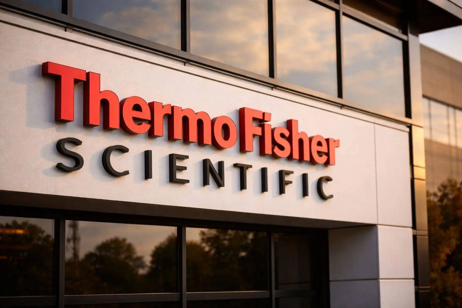 Thermo Fisher Scientific Inc stock nudges higher as Franklin closure plan targets up to 80 layoffs