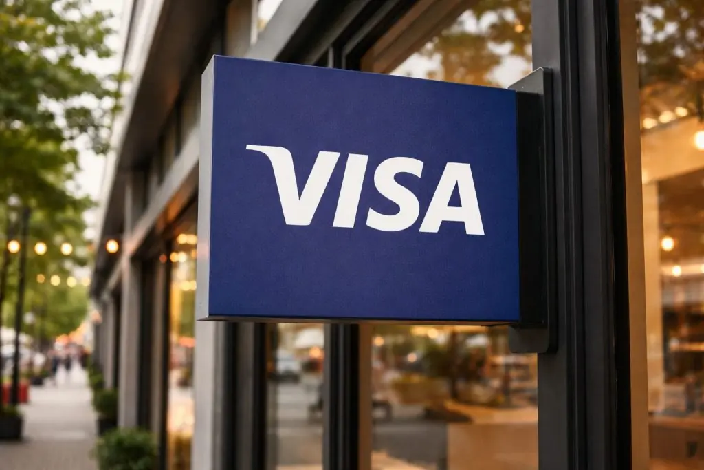 Visa stock price slips to $325 as Wall Street rallies; jobs and CPI loom