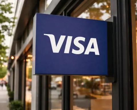 Visa stock price slips to $325 as Wall Street rallies; jobs and CPI loom
