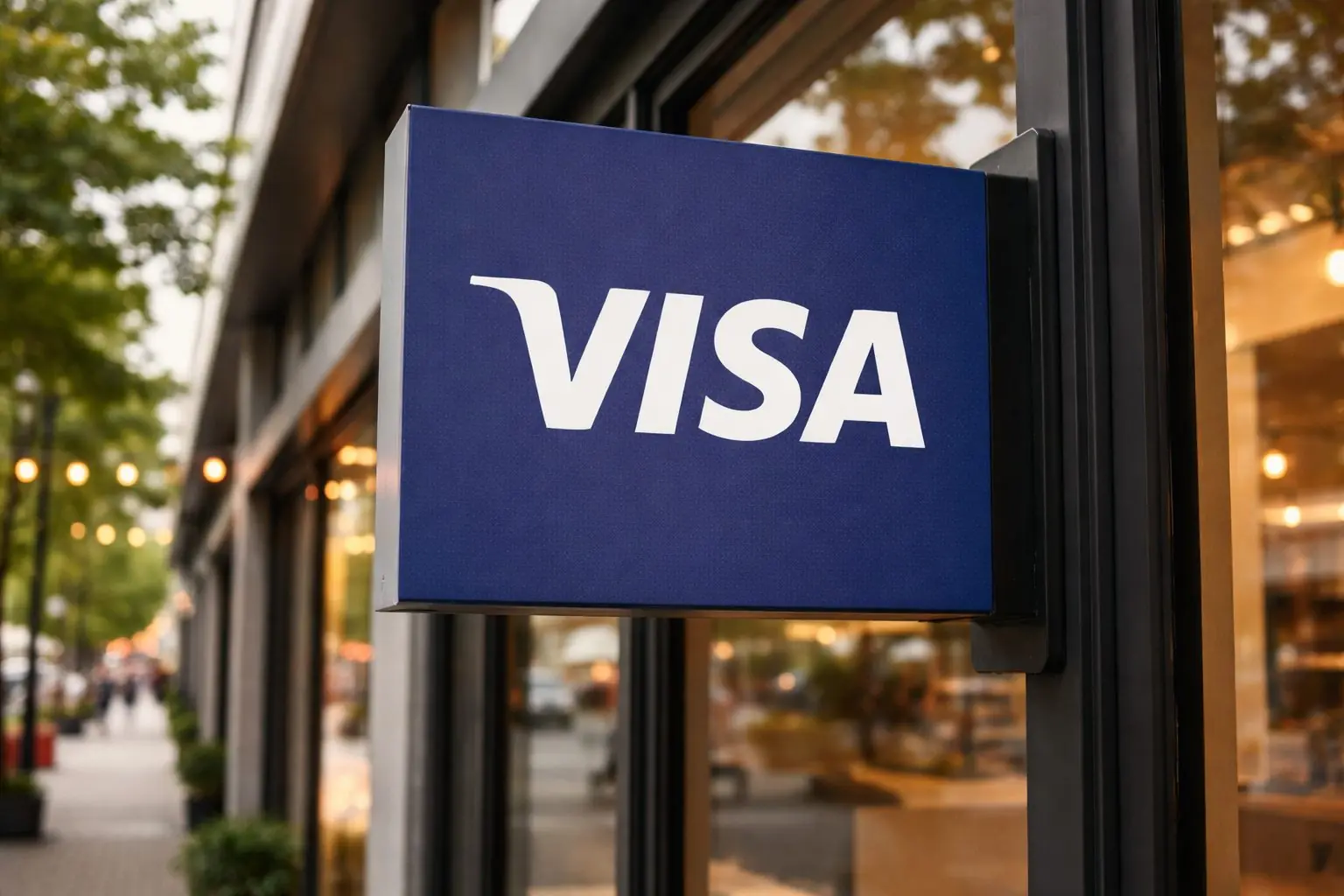 Visa stock price slips to $325 as Wall Street rallies; jobs and CPI loom