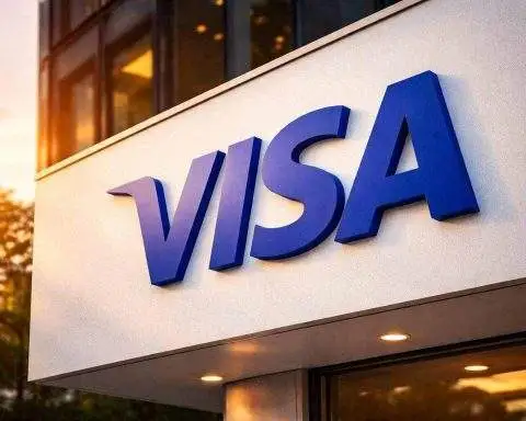 Visa stock price ticks up on ex-dividend day as traders weigh soft U.S. retail sales
