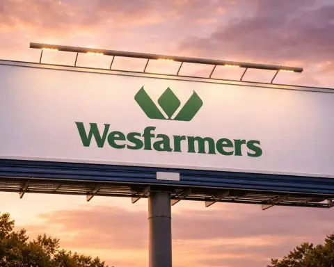 Wesfarmers share price drops as ASX hits record; dividend clock and filings in focus