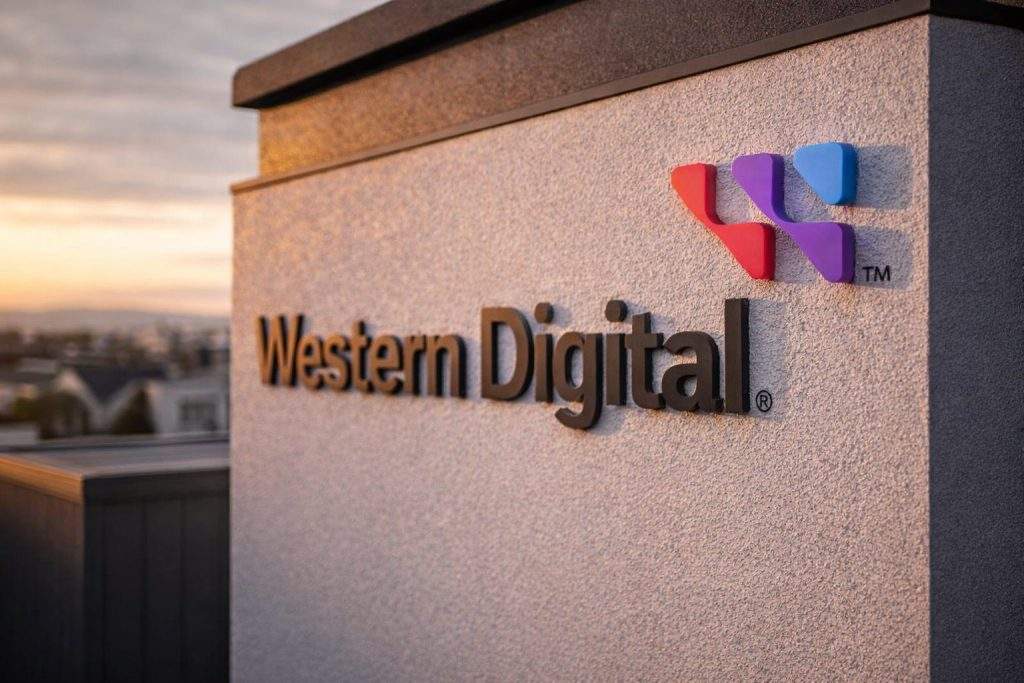 Western Digital stock price jumps 6% in midday trade after Thursday slide