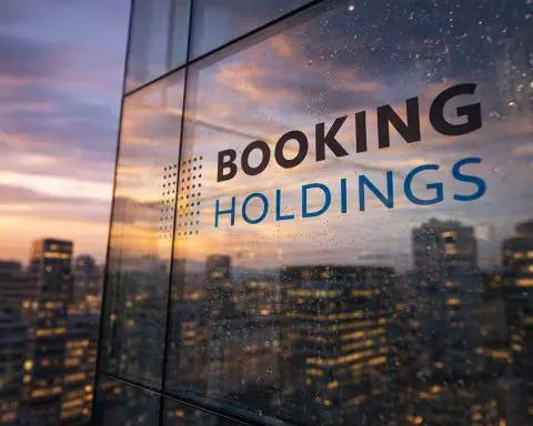 Booking Holdings stock wavers as oil spikes on Iran war, split record date nears