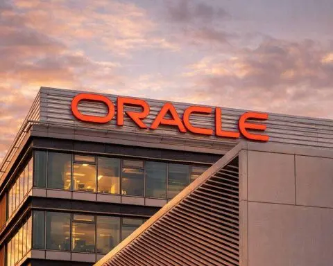 Cena akcji Oracle rośnie o prawie 10%, gdy boom na AI podnosi cel przychodów na 2027 rok do 90 miliardów dolarów
