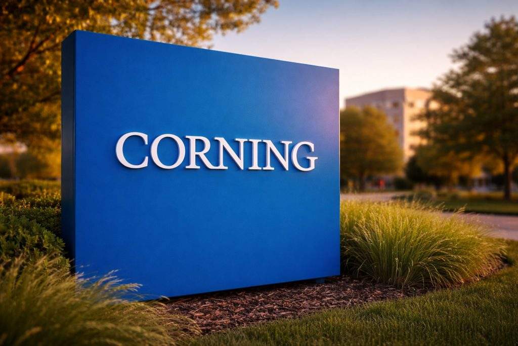 Corning Incorporated shares jump as AI fiber trade rebounds ahead of OFC 2026