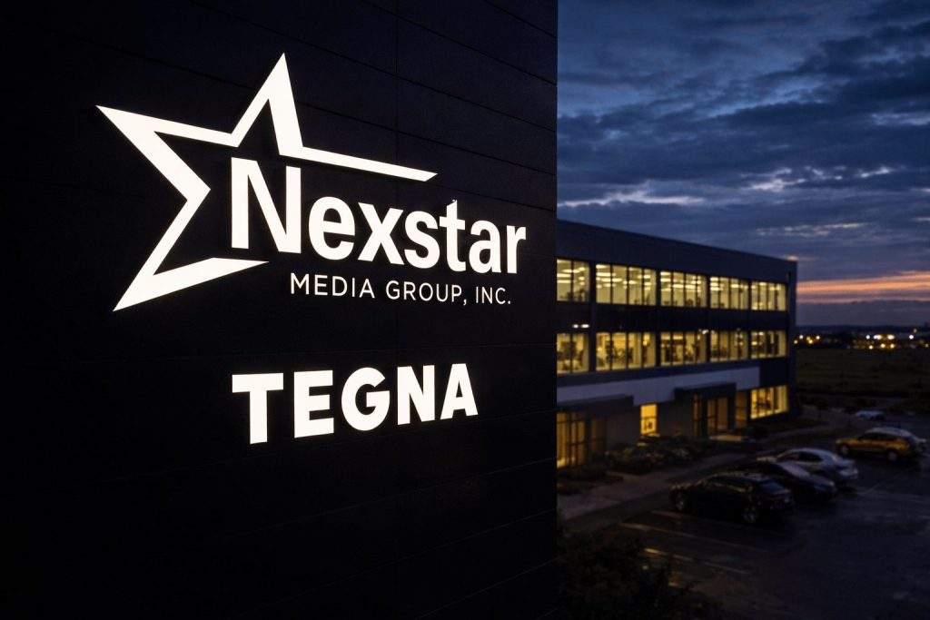 Nexstar-Tegna Merger Hit by 8-State Lawsuit, Threatening $6.2 Billion TV Deal