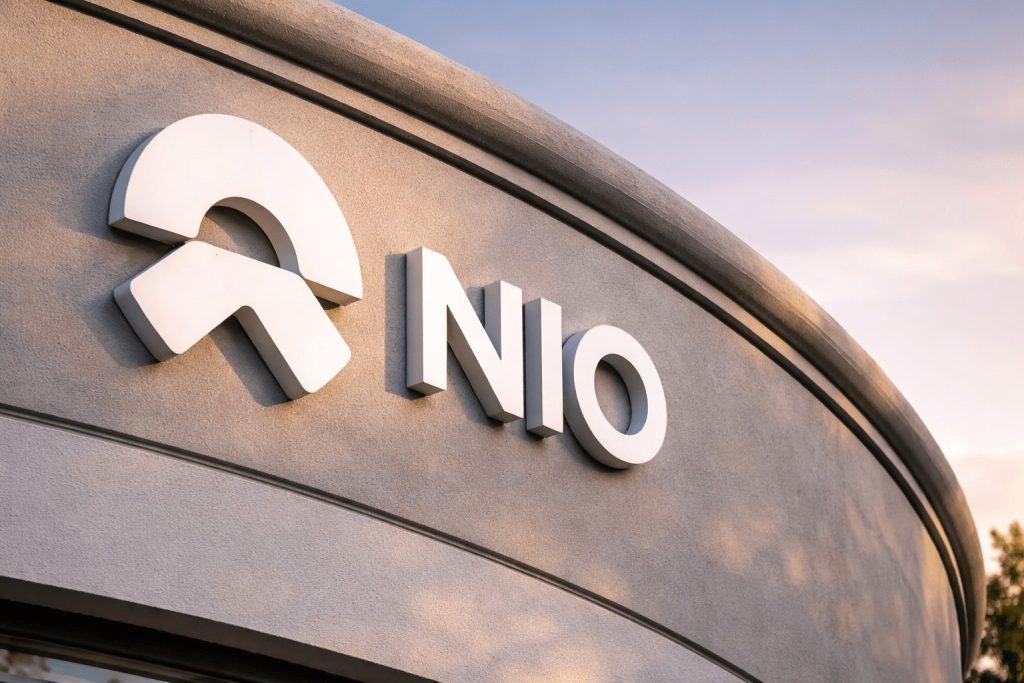 NIO Stock Price Falls as Nasdaq Correction Bites and March Delivery Hurdle Looms