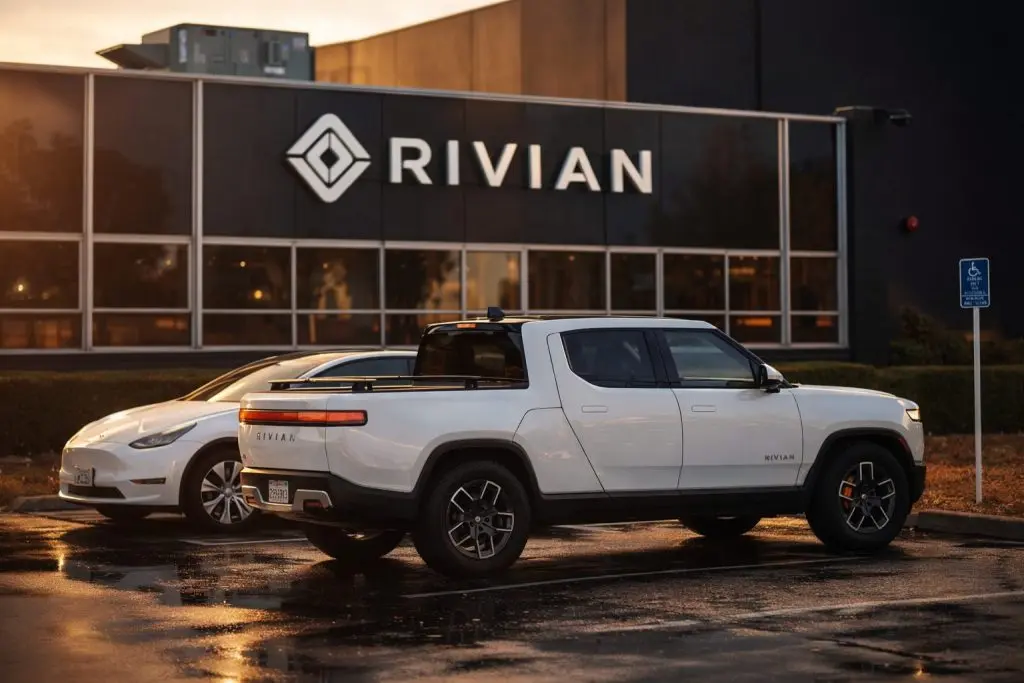 Rivian Stock Price Falls Again After R2 SUV Reveal Raises Pressure on 2026 Growth