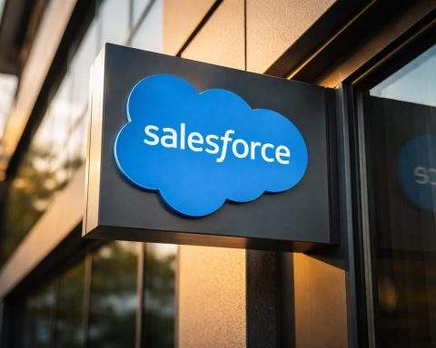 Salesforce stock price slides while software ETF climbs; investors look to Tuesday’s Morgan Stanley talk