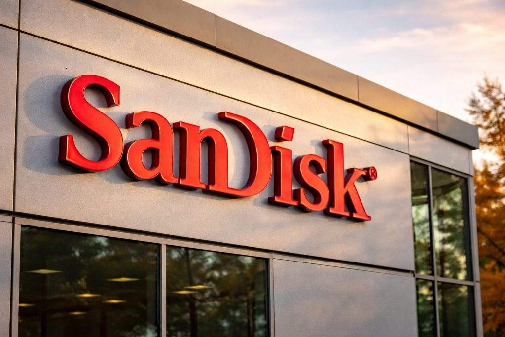 Sandisk to Join Bloomberg 500 Index as SNDK Shares Whipsaw After Market Jitters