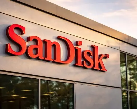 Sandisk to Join Bloomberg 500 Index as SNDK Shares Whipsaw After Market Jitters