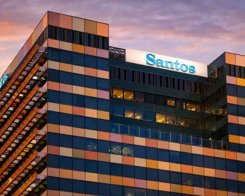 Santos stock price ends higher as oil surges again; dividend FX update lands