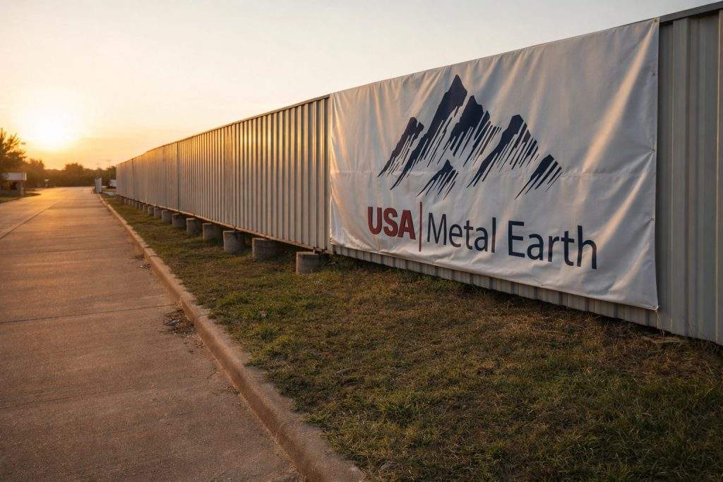USA Rare Earth Stock Price Falls Despite Stillwater Magnet-Line Startup