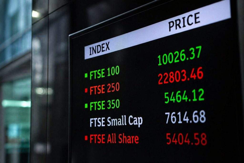 FTSE 100 Today: BP Rally Lifts UK Stocks as Barclays and Taylor Wimpey Fall