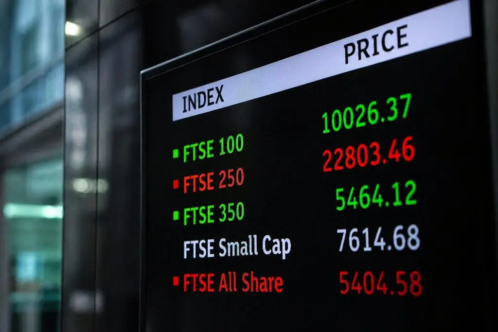 FTSE 100 Today: BP Rally Lifts UK Stocks as Barclays and Taylor Wimpey Fall