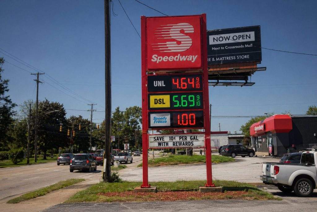 Indiana Gas Prices Near $5 as Refinery Outage, Iran War Hit Drivers