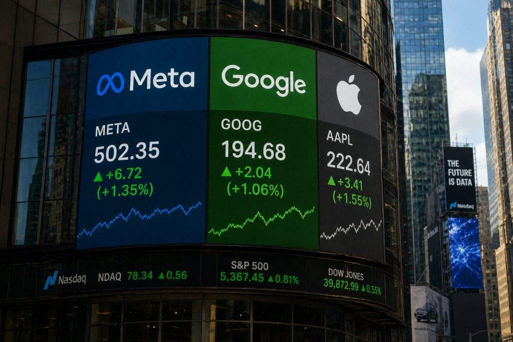 Meta vs Google vs Apple Stock Price Forecast: Big Tech Earnings Week Could Shift the AI Trade