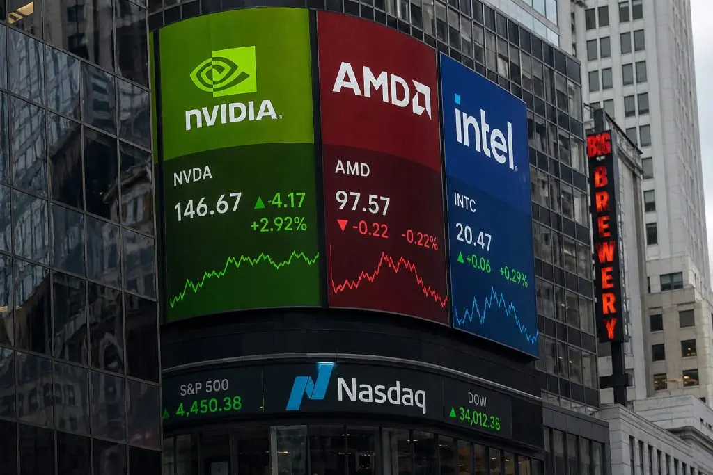 Nvidia vs AMD vs Intel Stock: Why Intel’s Rally Just Changed the AI Chip Forecast
