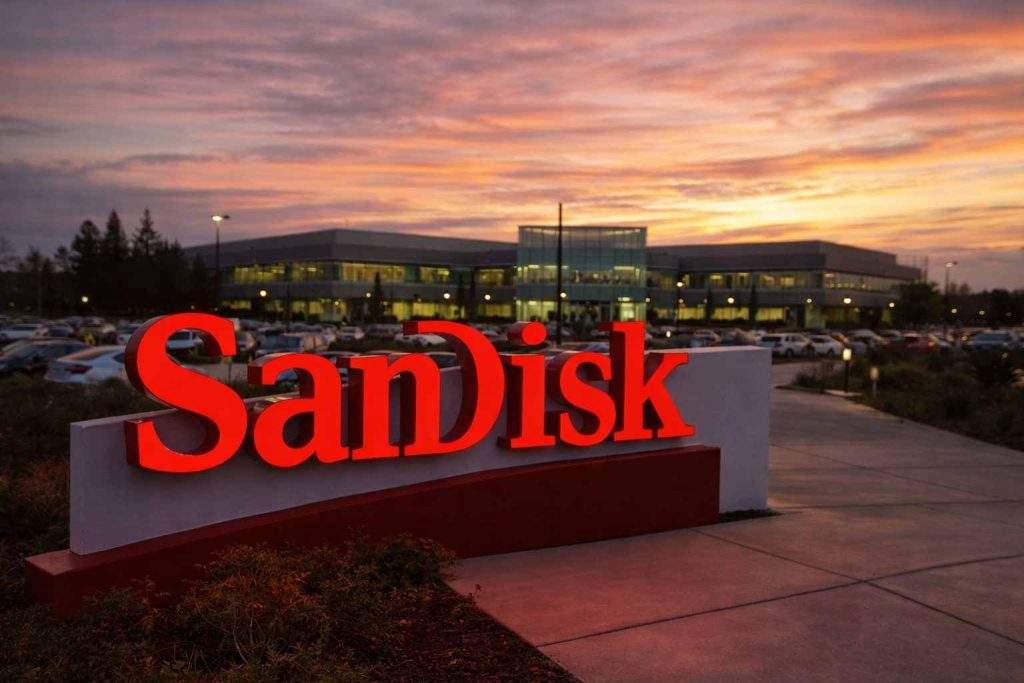 Sandisk Stock Jumps as Nasdaq-100 Adds AI Storage Winner, Atlassian Exits